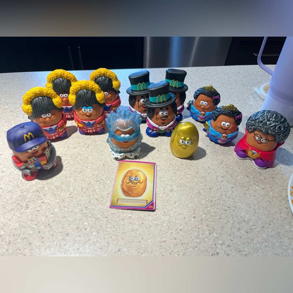 McDonald’s Kerwin Frost McNugget Buddies 2023 Lot W/ Golden Nugget